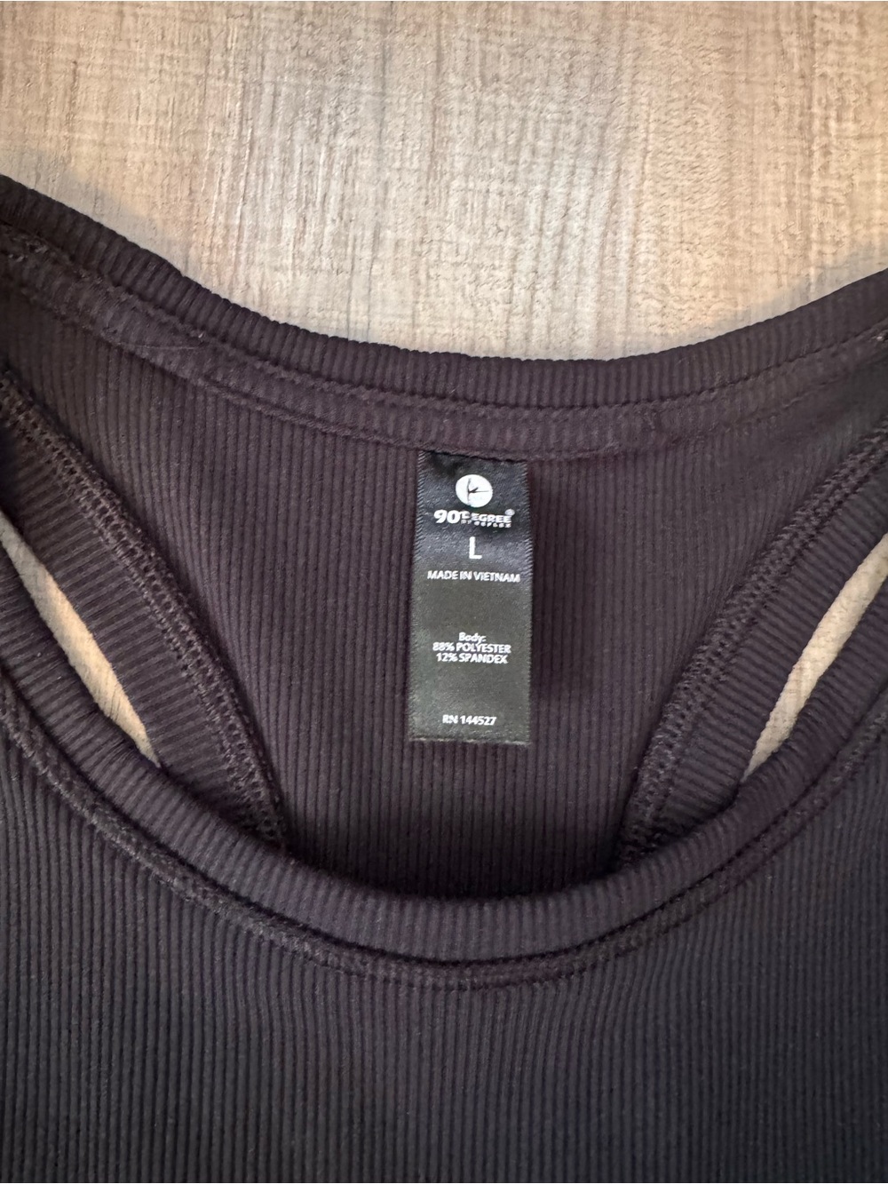 90 Degree By Reflex Ribbed Tank - Picture 2 of 3